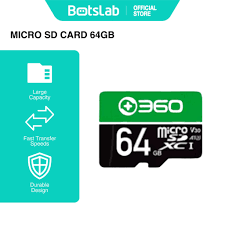 ເມມ ກາດຄວາມຈຳ Botslab microSD 32GB / 64GB / 128GB /256GBສຳຫຼັບກ້ອງ Botslab ເເລະ ອຸປະກອນອີເລັກໂທນິກອື່ນໆ